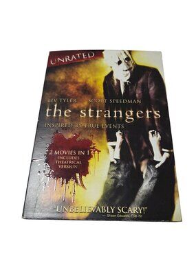 The Strangers Unrated DVD Liv Tyler Scott Speedman Horror Thriller 2026